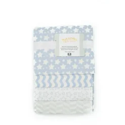 Rose Textiles 4Pack Recebendo Cobertor Suspenso - Azul