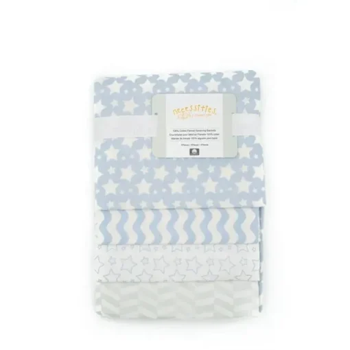 Rose Textiles 4Pack Recebendo Cobertor Suspenso - Azul