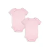 Rose Têxteis - Body 2pk para bebê menina, rosa