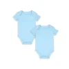Rose Têxteis - Body 2pk para bebê menino, azul