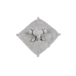 Roupa de cama Gerber - 2 peças de cobertor de segurança e conjunto de cobertor com capuz, elefante