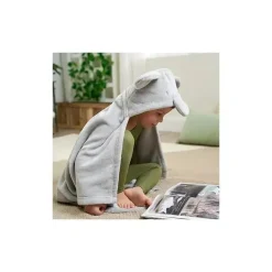 Roupa de cama Gerber - 2 peças de cobertor de segurança e conjunto de cobertor com capuz, elefante