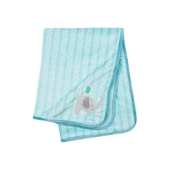 Roupa de Cama Gerber - Cobertor de Bebê de Pelúcia 1Pk - Safári de Menino