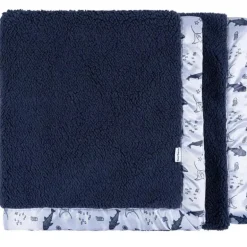 Roupa de cama Gerber - Cobertor de pelúcia 1Pk 2Ply, Baleia