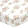 Roupa de Cama Gerber - Lençol de Berço com 1 Unidade - Girl Safari