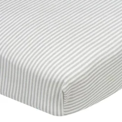 Roupa de Cama Gerber - Lençol de Berço com 1 Unidade - Boy Woodland Stripes