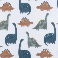 Roupa de cama Gerber - Lençol de berço em malha 1Pk, Dino Time