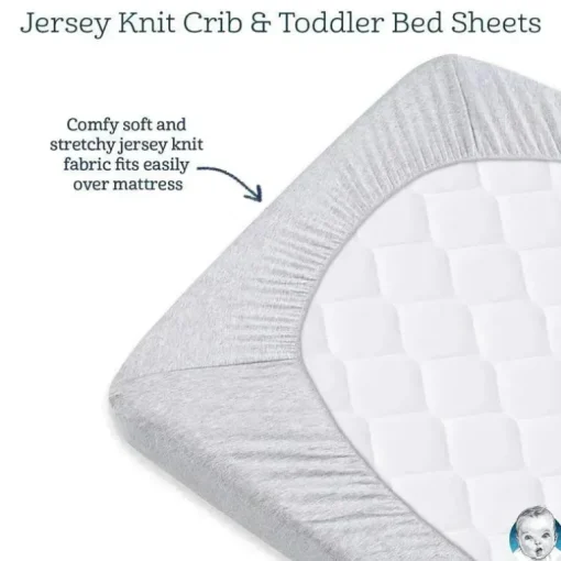 Roupa de Cama Gerber - Lençol de Berço com 1 Unidade - Listras Arco-íris de Menina