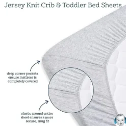 Roupa de Cama Gerber - Lençol de Berço com 1 Unidade - Branco Neutro