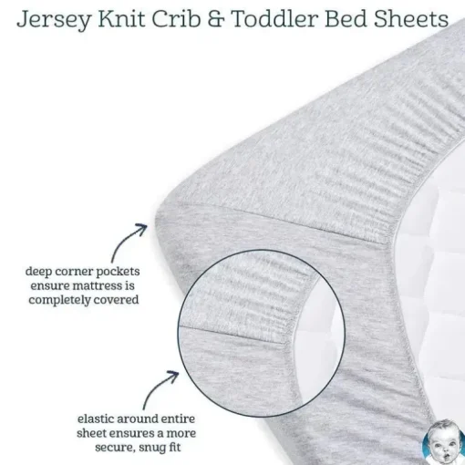 Roupa de Cama Gerber - Lençol de Berço com 1 Unidade - Girl Safari