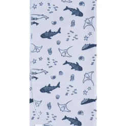 Roupa de cama Gerber - manta de flanela 4Pk, baleia