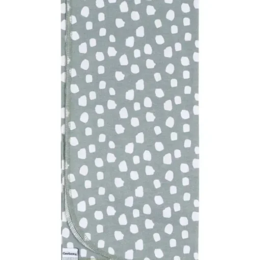 Roupa de cama Gerber - manta de flanela 4Pk, Boy Dino Time