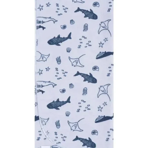 Roupa de cama Gerber - manta de flanela 4Pk, baleia