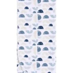 Roupa de cama Gerber - manta de flanela 4Pk, baleia