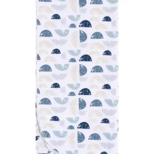 Roupa de cama Gerber - manta de flanela 4Pk, baleia