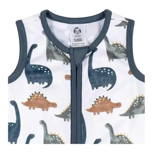 Roupa de cama Gerber - saco de dormir 1Pk, Dino Time