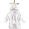 Roupões de banho de pelúcia Baby Vision 0-9M, unicórnio moderno