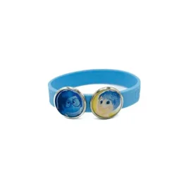 Roxo Disney Charm Band, Divertidamente Alegria e Tristeza