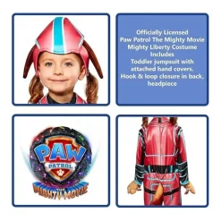 Rubies - Fantasia infantil Mighty Liberty da Patrulha Canina