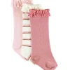 Rufflebutts - 3 unidades de meias Ballet Pink, Rosy Lane e Wisteria Mauve