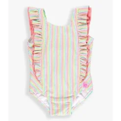 Rufflebutts - Cachoeira Rainbow Seersucker One Piece