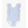 Rufflebutts - Cachoeira Seersucker Azul Pervinca One Piece