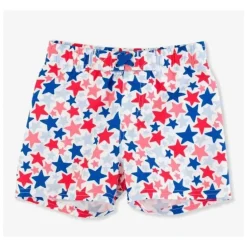 Rufflebutts - Calção de banho Star Spangled branco com estrelas