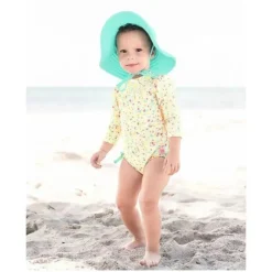 Rufflebutts - Chapéu de natação azul ilha