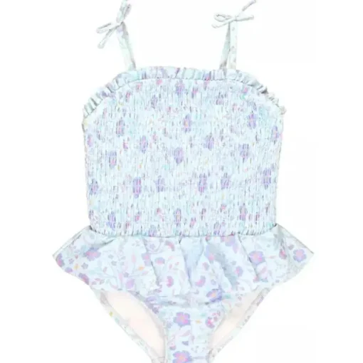 Rufflebutts – Corpete de peplum de jardim de conto de fadas com bata de uma peça