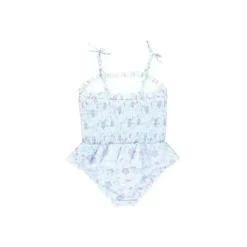 Rufflebutts – Corpete de peplum de jardim de conto de fadas com bata de uma peça