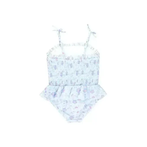 Rufflebutts – Corpete de peplum de jardim de conto de fadas com bata de uma peça
