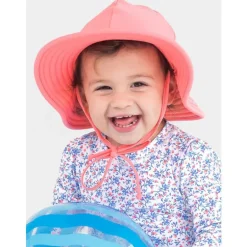 Rufflebutts - Kids Swim Hat, Bubblegum Pink