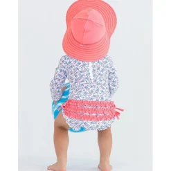 Rufflebutts - Kids Swim Hat, Bubblegum Pink