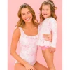 Rufflebutts - Women's Ruffle One Piece, Bubblegum Pink