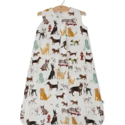 Saco de dormir acolchoado de musselina pequeno unicórnio Woof pequeno