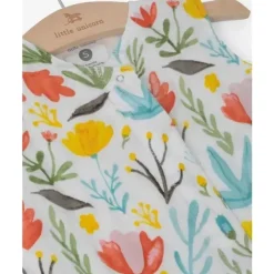 Saco de dormir de musselina de algodão pequeno unicórnio grande prado