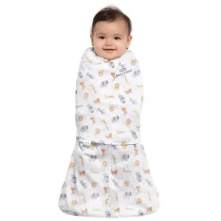 Saco de dormir Halo Swaddle Jungle 100% algodão