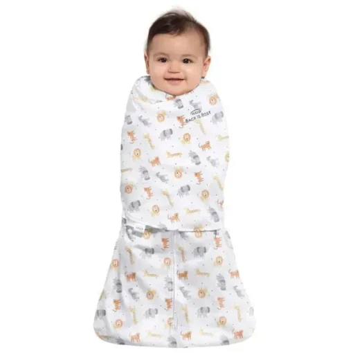 Saco de dormir Halo Swaddle Jungle 100% algodão