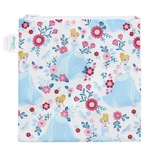 Saco de lanche reutilizável Bumkins Disney, grande - Cinderela