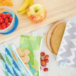 Saco grande reutilizável para lanches Bumkins, Arrow
