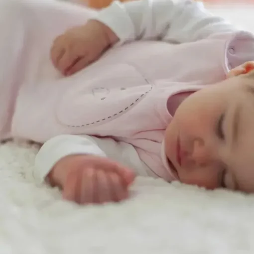 Saco Zen Médio de Feijão Aninhado Clássico, Rosa