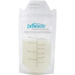 Sacos de armazenamento de leite materno do Dr. Brown, contagem de 50