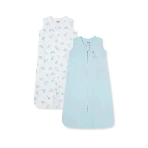 Sacos de dormir Little Me Giraffe 2Pk - Azul