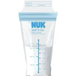 Sacos de leite materno Nuk Seal 'N Go, 50 unidades