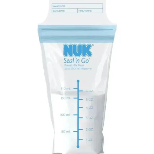 Sacos de leite materno Nuk Seal 'N Go, 50 unidades