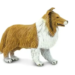 Safari Ltd. - Estatueta de Collie, figura realista de 4 cães