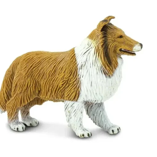 Safari Ltd. - Estatueta de Collie, figura realista de 4 cães