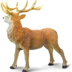 Safari Ltd. - Estatueta de veado vermelho, figura detalhada de 4,75