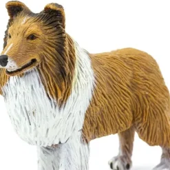 Safari Ltd. - Estatueta de Collie, figura realista de 4 cães