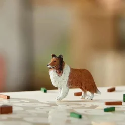 Safari Ltd. - Estatueta de Collie, figura realista de 4 cães